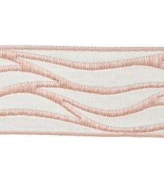 Rio Jacquard Braid 70mm Trimming by Houles Dragee Rio Jacquard Braid 70mm Trimming by Houles Dragee
