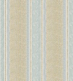 Rita Stripe Wallpaper by Josephine Munsey Lemon and Light Blue Rita Stripe Wallpaper by Josephine Munsey Lemon and Light Blue