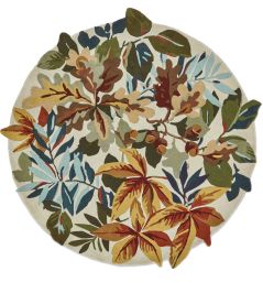 Robin's Wood Rug by Sanderson Russet Brown Robin's Wood Rug by Sanderson Russet Brown