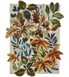 Robin's Wood Rug by Sanderson Russet Brown Robin's Wood Rug by Sanderson Russet Brown