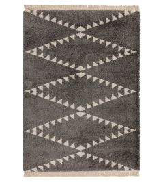 Rocco Rug by Asiatic Charcoal Rocco Rug by Asiatic Charcoal