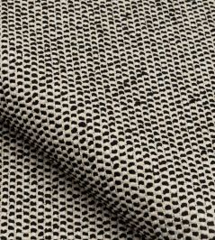 Rocher Fabric by Nobilis Black Rocher Fabric by Nobilis Black