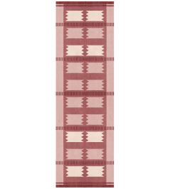 Rollakan Iris Runner Rug by Layered Rasberry Rollakan Iris Runner Rug by Layered Rasberry