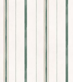 Rolling Stripes Wallpaper by Coordonne Mint Rolling Stripes Wallpaper by Coordonne Mint