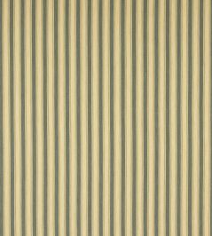 Romaine Stripe Fabric by Colefax and Fowler Blue Romaine Stripe Fabric by Colefax and Fowler Blue