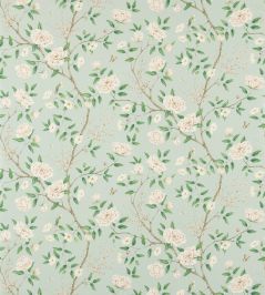 Romey's Garden Wallpaper by Zoffany Sea Green Romey's Garden Wallpaper by Zoffany Sea Green