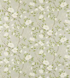 Romey's Garden Wallpaper by Zoffany Silver Romey's Garden Wallpaper by Zoffany Silver