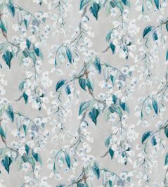 Wisteria Fabric by Romo Cobalt Wisteria Fabric by Romo Cobalt