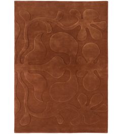 Rooted Rug by Nanimarquina Terracotta Rooted Rug by Nanimarquina Terracotta