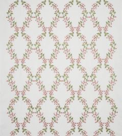 Rosalind Fabric by Colefax and Fowler Pink/Green Rosalind Fabric by Colefax and Fowler Pink/Green