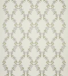 Rosalind Fabric by Colefax and Fowler Silver Rosalind Fabric by Colefax and Fowler Silver