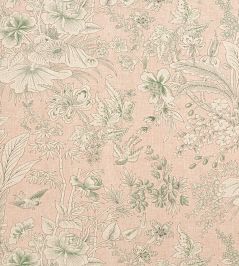 Rosalind Fabric by Thibaut Blush Rosalind Fabric by Thibaut Blush