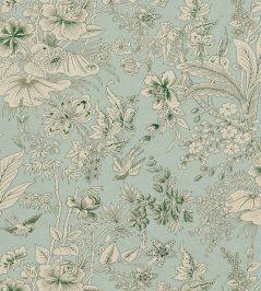 Rosalind Fabric by Thibaut Mist Rosalind Fabric by Thibaut Mist