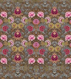 Rose De Damas Mural by Designers Guild Cranberry Rose De Damas Mural by Designers Guild Cranberry