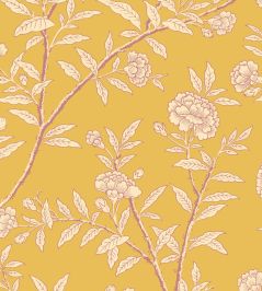 Roseberry Wallpaper by Cole & Son Marigold Roseberry Wallpaper by Cole & Son Marigold