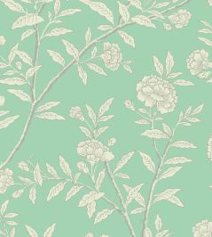 Roseberry Wallpaper by Cole & Son Jade Roseberry Wallpaper by Cole & Son Jade