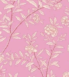 Roseberry Wallpaper by Cole & Son Fuchsia Roseberry Wallpaper by Cole & Son Fuchsia