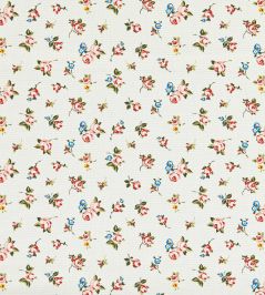 Rosebud Fabric by Clarke & Clarke Spice Rosebud Fabric by Clarke & Clarke Spice