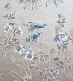 Rosemore Wallpaper by 1838 Wallcoverings Taupe Metallic Rosemore Wallpaper by 1838 Wallcoverings Taupe Metallic