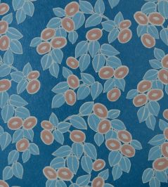 Rosetta Wallpaper by 1838 Wallcoverings Midnight Rosetta Wallpaper by 1838 Wallcoverings Midnight