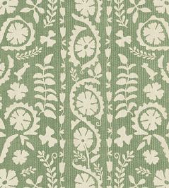 Rosetta Fabric by Lewis & Wood Fern Rosetta Fabric by Lewis & Wood Fern