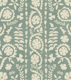 Rosetta Fabric by Lewis & Wood Mineral Rosetta Fabric by Lewis & Wood Mineral