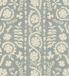 Rosetta Fabric by Lewis & Wood Smoke Rosetta Fabric by Lewis & Wood Smoke