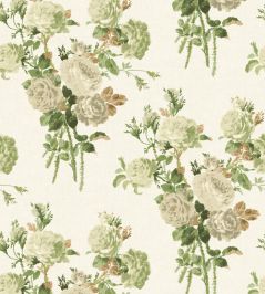 Rosie Wallpaper by George & Minnie Emerald Rosie Wallpaper by George & Minnie Emerald