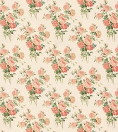 Rosie Fabric by George & Minnie Raspberry/Teal Rosie Fabric by George & Minnie Raspberry/Teal
