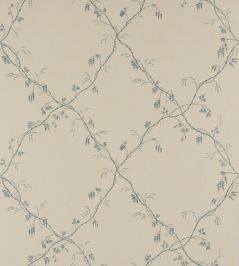 Roussillon Wallpaper by Colefax and Fowler Blue Roussillon Wallpaper by Colefax and Fowler Blue
