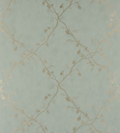 Roussillon Wallpaper by Colefax and Fowler Old Blue Roussillon Wallpaper by Colefax and Fowler Old Blue