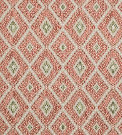 Rowley Fabric by Colefax and Fowler Red/Green Rowley Fabric by Colefax and Fowler Red/Green