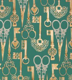 Roxanne Wallpaper by Romo Jade Roxanne Wallpaper by Romo Jade