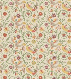 Royal Court Wallpaper by GP & J Baker Red/Green Royal Court Wallpaper by GP & J Baker Red/Green