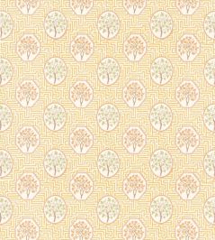 Royal Maze Fabric by GP & J Baker Ochre Royal Maze Fabric by GP & J Baker Ochre