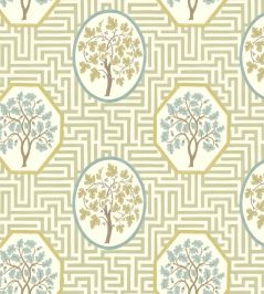 Royal Maze Wallpaper by GP & J Baker Sage Royal Maze Wallpaper by GP & J Baker Sage
