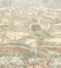 Royal Park Panel Mural by GP & J Baker Antique Royal Park Panel Mural by GP & J Baker Antique