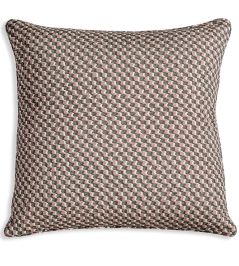 Ruffle Cushion by Fermoie Green and Pink Ruffle Cushion by Fermoie Green and Pink