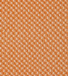 Ruffle Fabric by Fermoie Orange Ruffle Fabric by Fermoie Orange