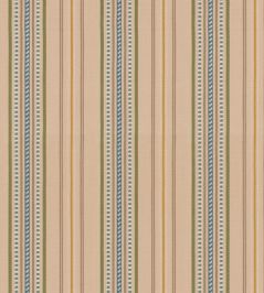 Rufus Stripe Fabric by GP & J Baker Parchment Rufus Stripe Fabric by GP & J Baker Parchment