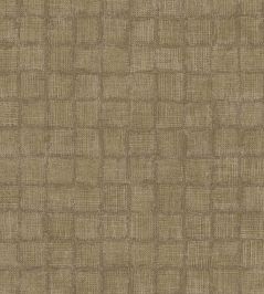 Rustic Check Wallpaper by Eijffinger Gold Rustic Check Wallpaper by Eijffinger Gold