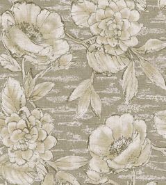 Rustic Floral Wallpaper by Eijffinger Beige / Sand / Green Rustic Floral Wallpaper by Eijffinger Beige / Sand / Green