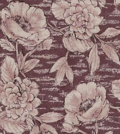 Rustic Floral Wallpaper by Eijffinger Red Rustic Floral Wallpaper by Eijffinger Red