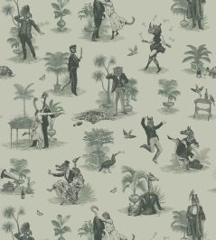 Safari Soiree Wallpaper by Divine Savages Forest Mist Safari Soiree Wallpaper by Divine Savages Forest Mist