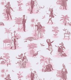 Safari Soiree Wallpaper by Divine Savages Rouge Safari Soiree Wallpaper by Divine Savages Rouge