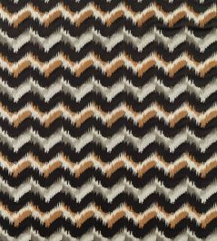 Sagoma Fabric by Clarke & Clarke Noir Sagoma Fabric by Clarke & Clarke Noir