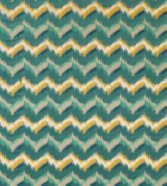 Sagoma Fabric by Clarke & Clarke Teal Sagoma Fabric by Clarke & Clarke Teal