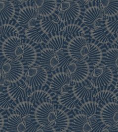 Saint Malo Wallpaper by Casadeco Bleu Orage Saint Malo Wallpaper by Casadeco Bleu Orage