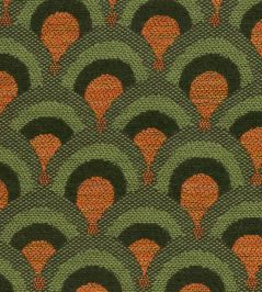Salerno Fabric by MINDTHEGAP Green Salerno Fabric by MINDTHEGAP Green