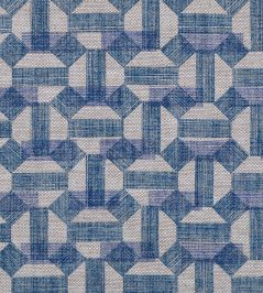 Salina Fabric by Fermoie Blueberry Salina Fabric by Fermoie Blueberry